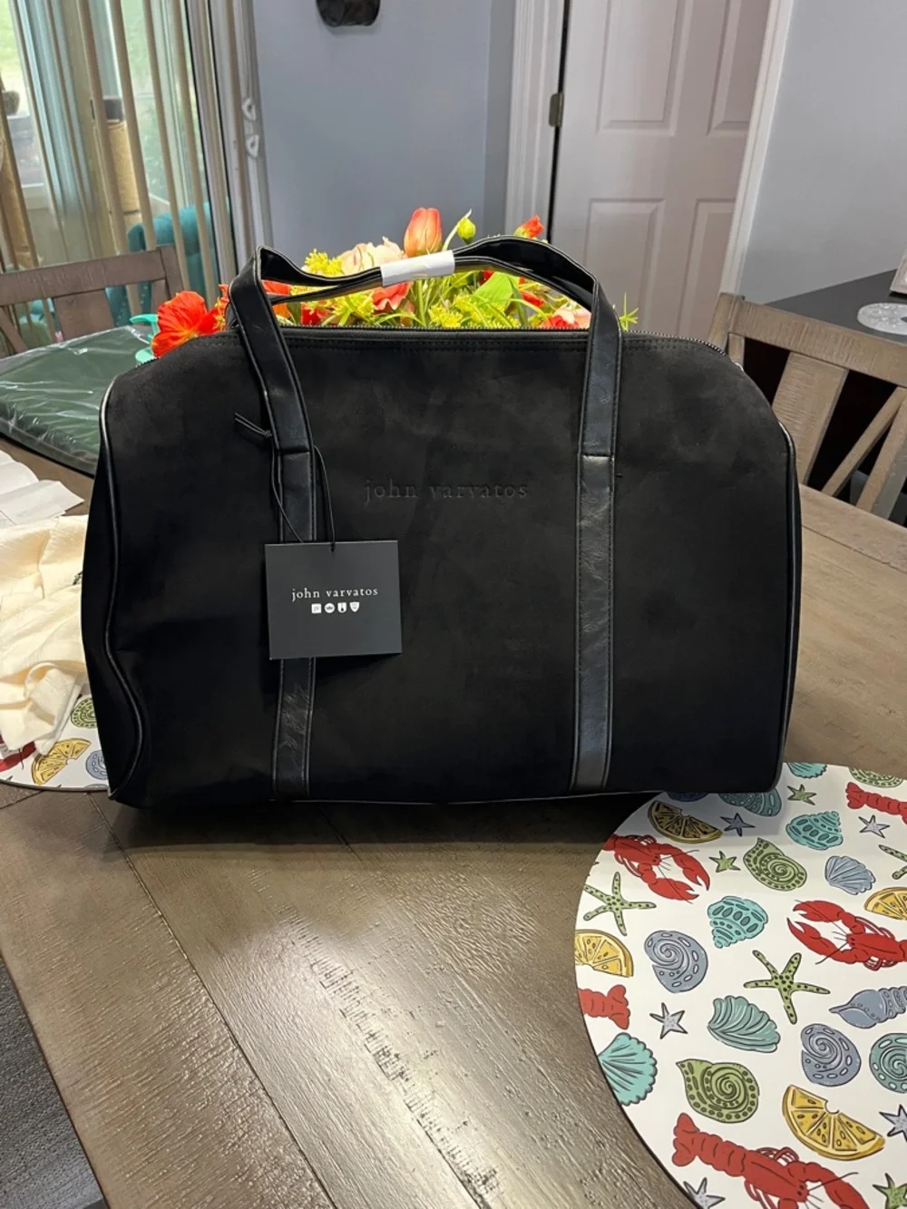 John Varvatos Large Weekender Bag-NWT